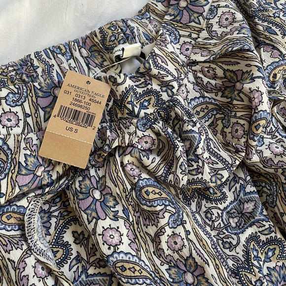 American Eagle | Paisley Double Slit Maxi Skirt - Picture 2 of 3